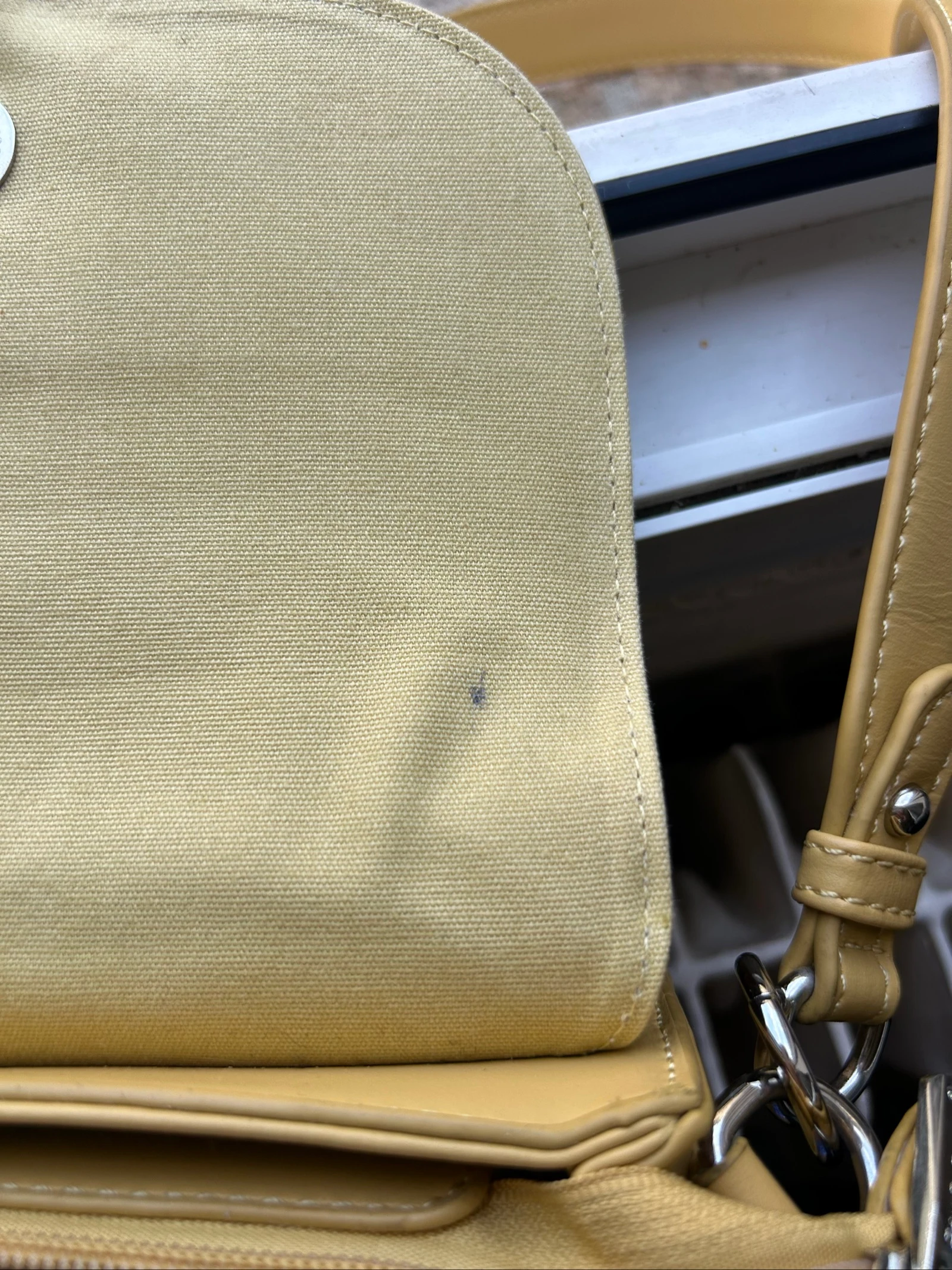 Bolsa transversal David Jones mostarda chique verão – photo 16